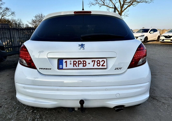 Peugeot 207 cena 12900 przebieg: 214000, rok produkcji 2010 z Biecz małe 466